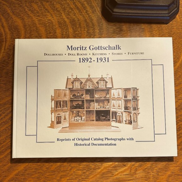 Moritz Gottschalk Collectible Book of Doll Houses Decor